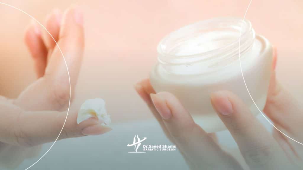 استفاده از کرم های سفت کننده پوست