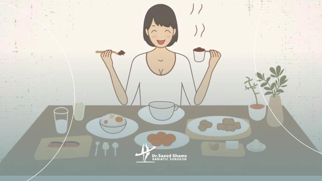 رژیم غذایی بعد از عمل لاغری