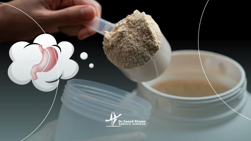 مقدار مصرف پروتئین بعد از جراحی لاغری