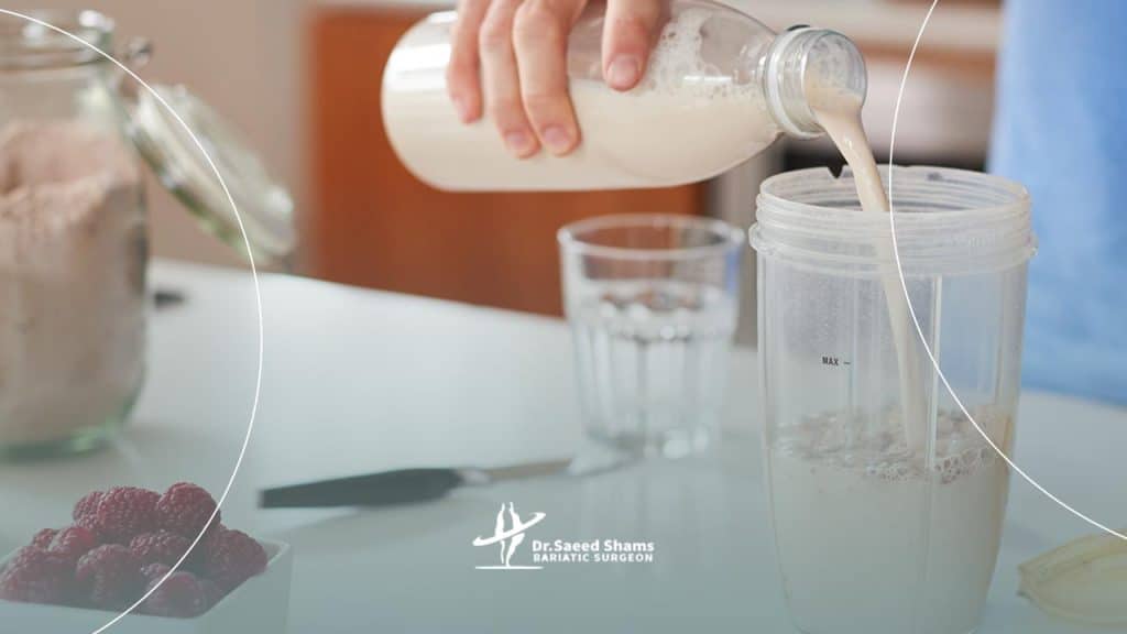 پودر پروتئین با شیر