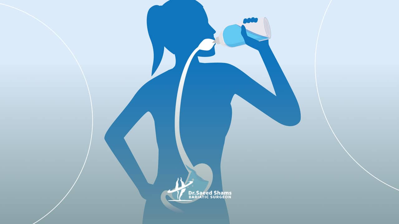 آب کافی نمی نوشید