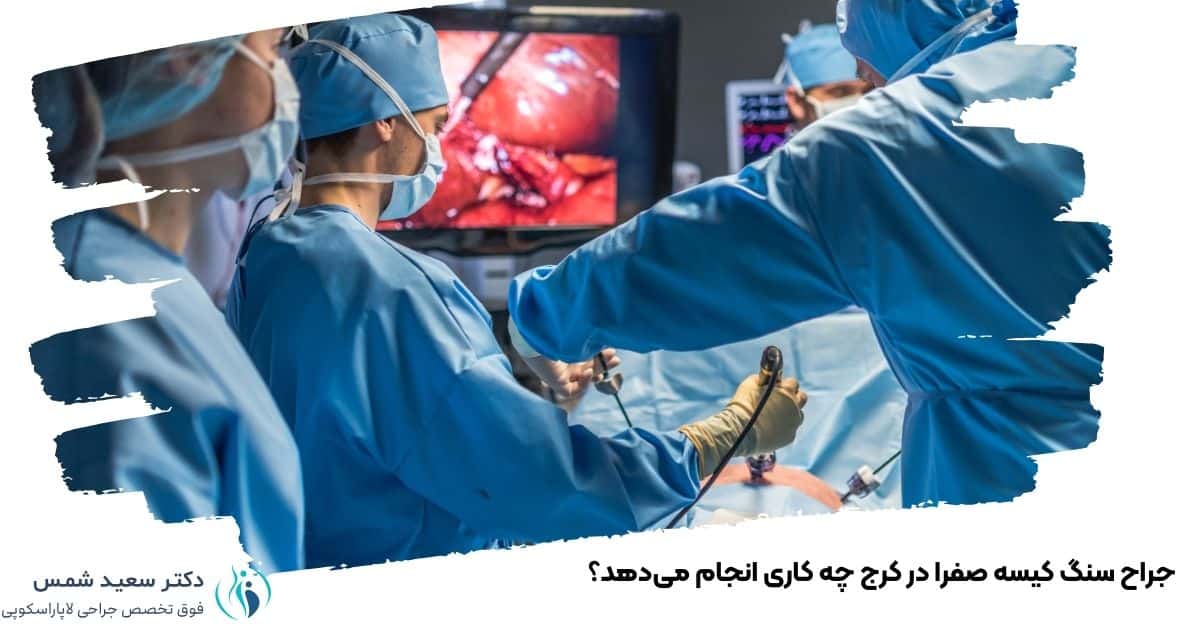 جراح سنگ کلیه در کرج